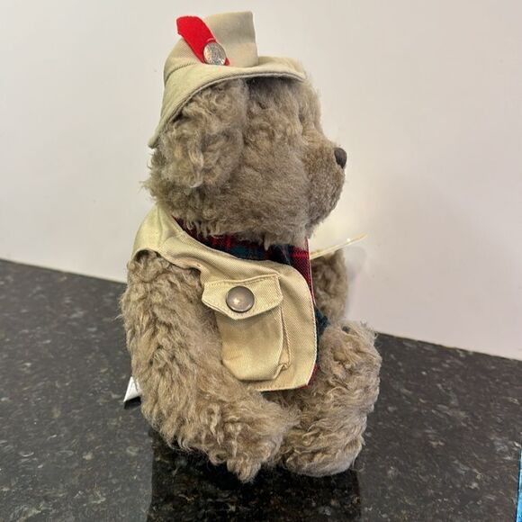 Pickford Bears Brass Button Collectables Tanner  Bear Plush 11”  1997 With Tags - Picture 5 of 9